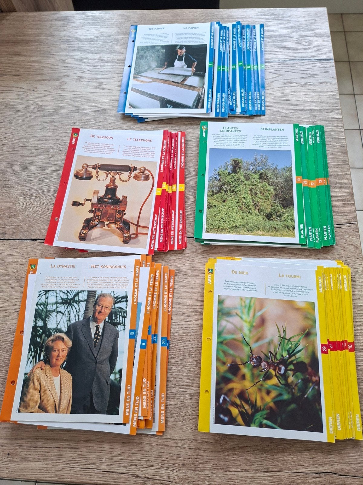 Arti, Boeken, Ophalen