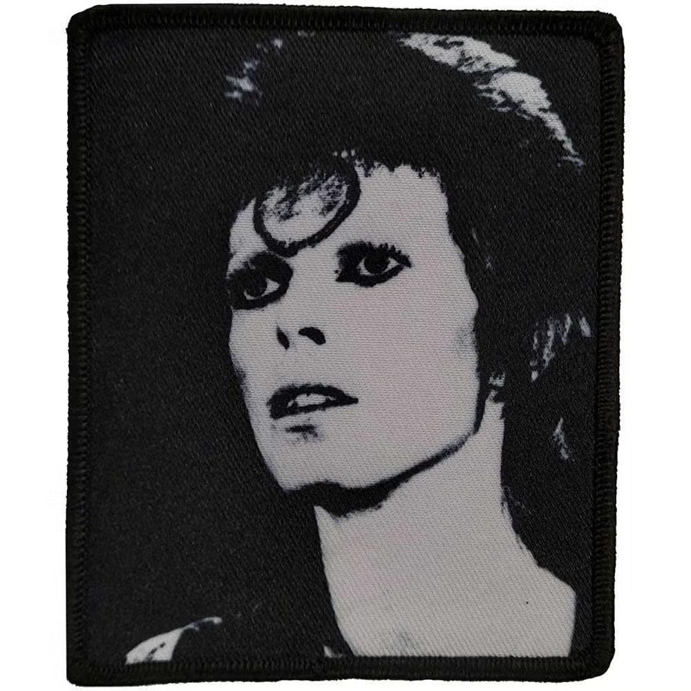 David Bowie - Black and White - patch officiële merchandise, Ophalen of Verzenden, Nieuw