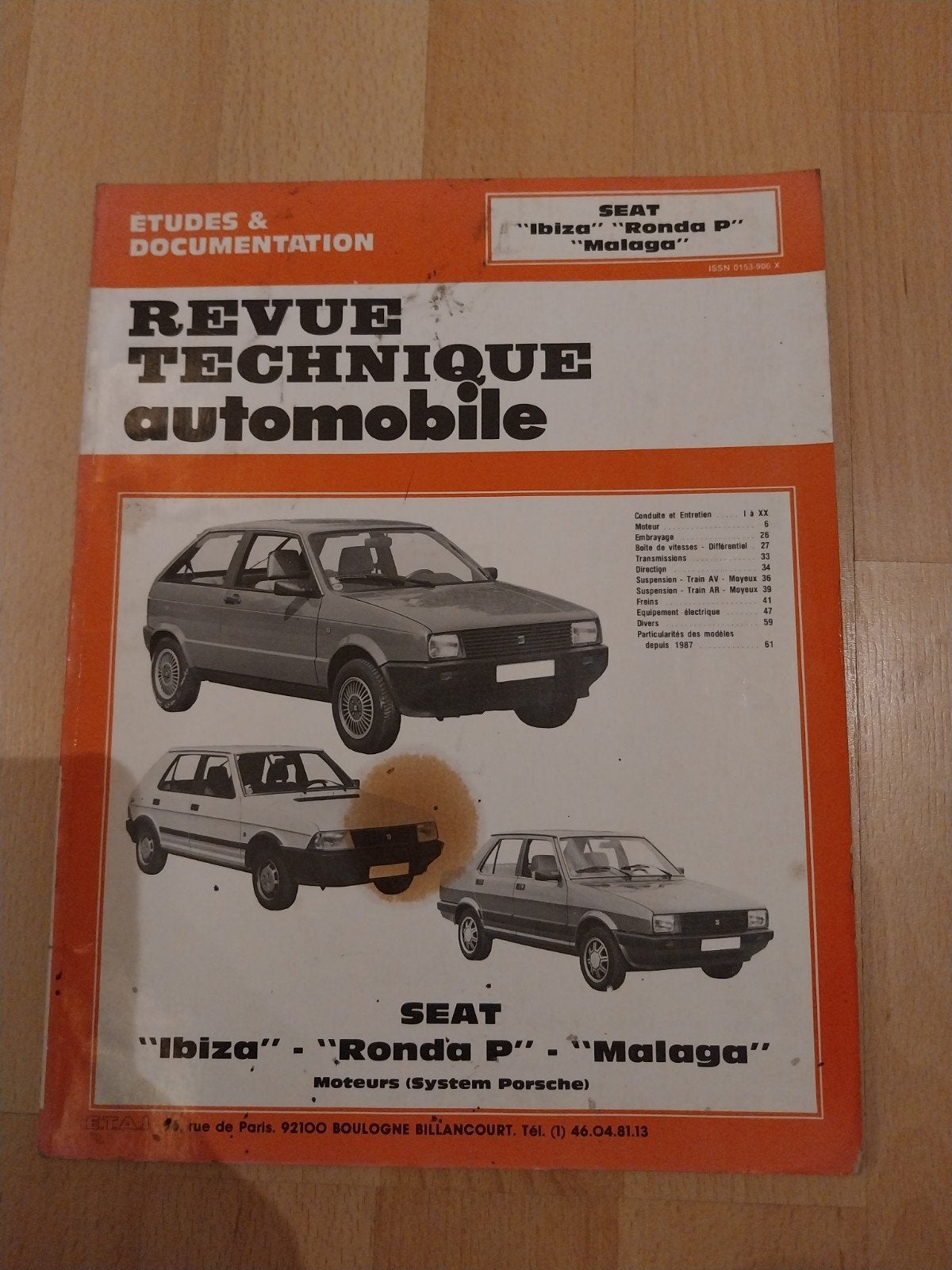 RTA Seat Ibiza, Ronda, Malaga, Enlèvement ou Envoi