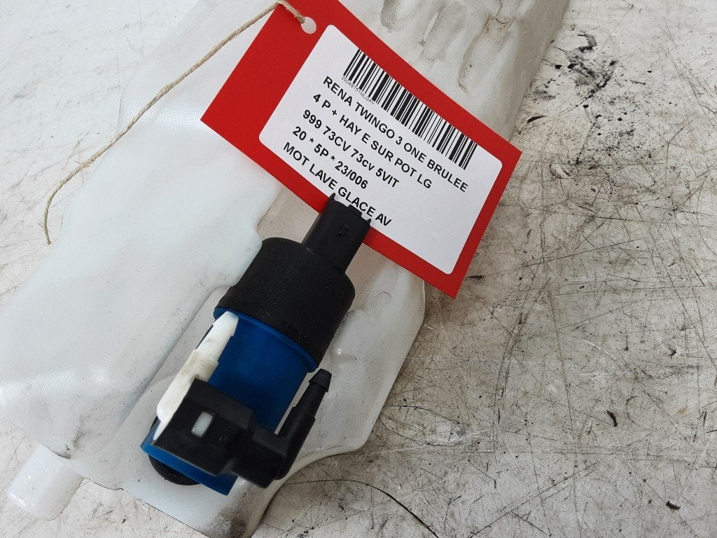 LAVE-GLACE POMPE AVANT Renault Twingo III (AH) (9641553880), Renault, Mevr. I. Hauben, Utilisé, Rue de l'Espoir 34 34
4030  GRIVEGNÉE, BE