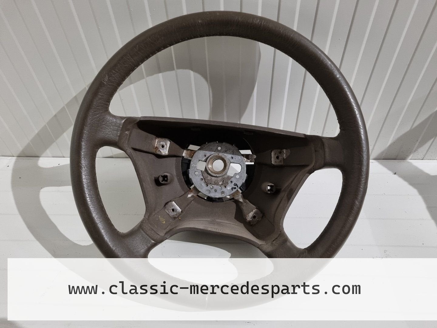Bruin stuurwiel Mercedes  w124 w140 R129 1992-1996 Sportline, Utilisé, -, -, Enlèvement ou Envoi