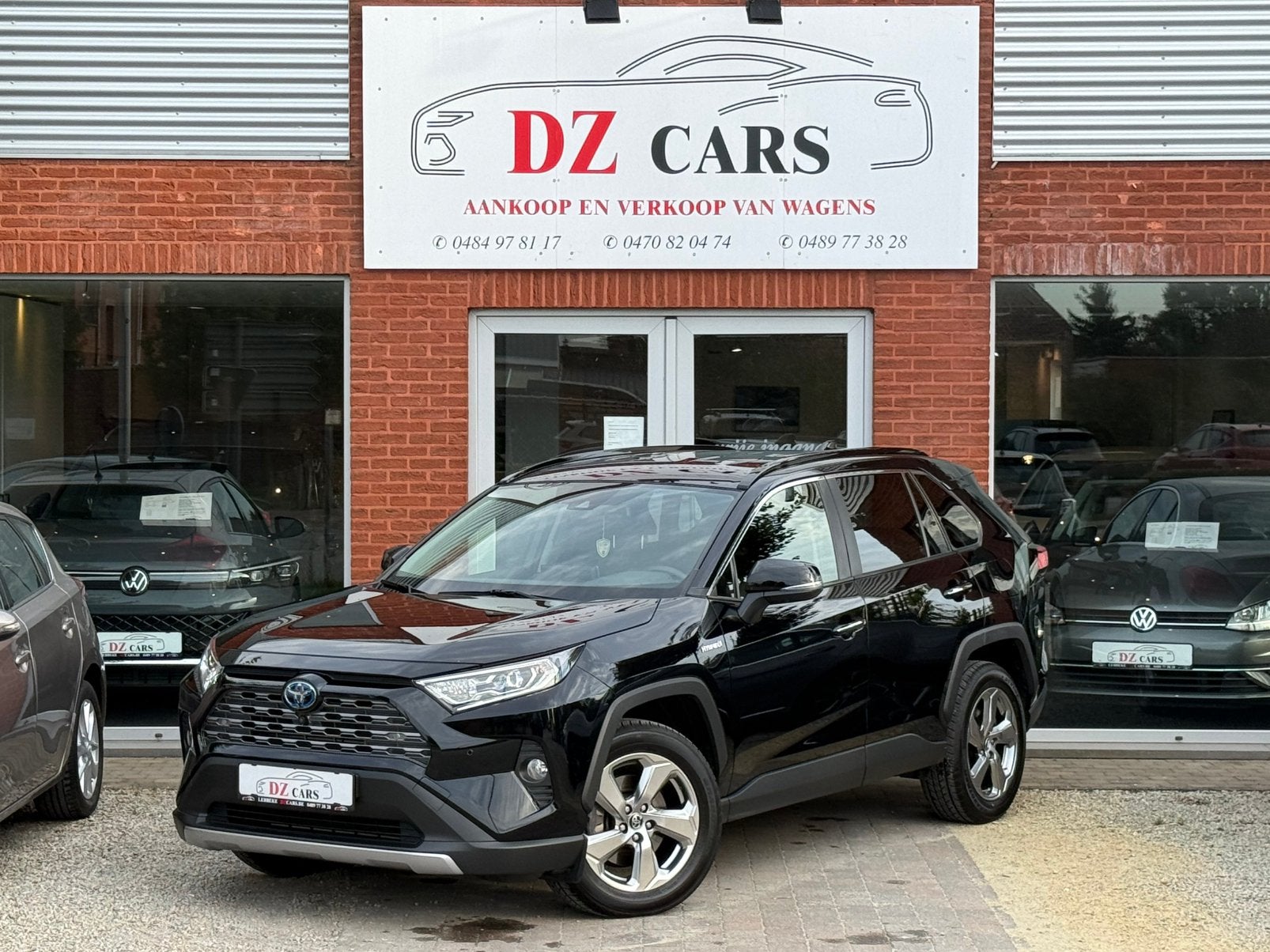 TOYOTA RAV4 HYBRID 2.5I 181PK |NAVI | CAMERA 360* | ACC |, Auto's, Dealer onderhouden, 4 cilinders, 131 kW, Leder