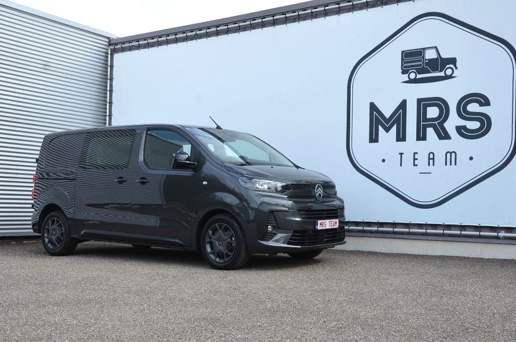 Citroën Jumpy 2.2HDI- L2-Dubbelcab-Automaat-Nieuw- 28990+BTW, Autos, Camionnettes & Utilitaires, Argent ou Gris, Achat, 6 portes