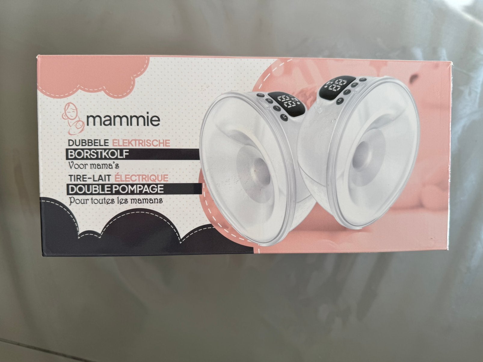 Mammie Dubbele elektrische borstkolf, Kinderen en Baby's, Ophalen, Overige merken, Borstkolf, Zo goed als nieuw