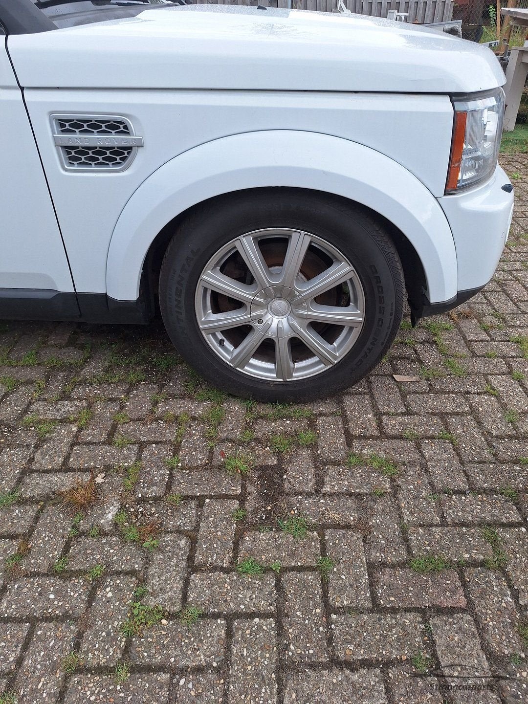 Voorscherm Spartbord Land Rover Discovery 4 rechts compleet, -, -, Ophalen of Verzenden, Spatbord