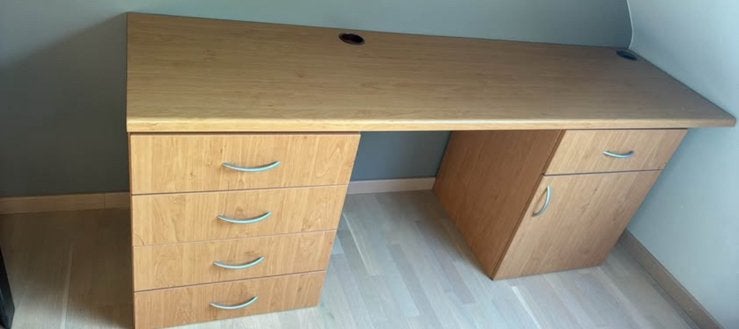 Bureau hout, Enlèvement, Utilisé, Bois
