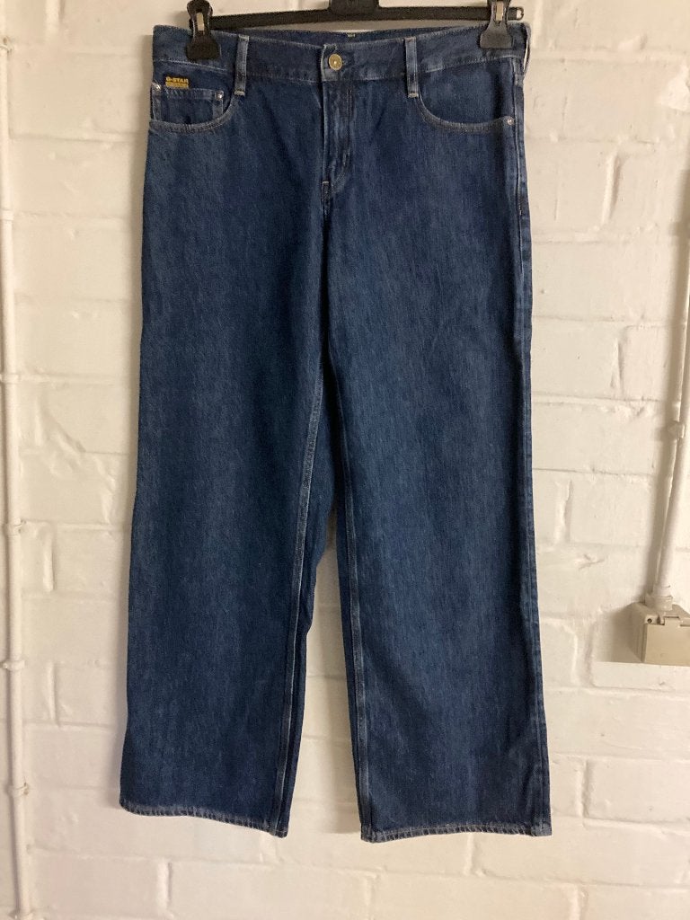 Blauwe jeansbroek, G-Star Originals Raw Denim, EUR 29/30, Kleding | Dames, Spijkerbroeken en Jeans, Blauw, Ophalen of Verzenden