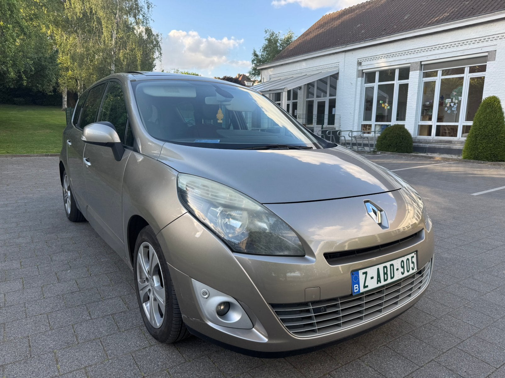 RENAULT GRAND SCENIC 1.9 DCi / 5 PLACES/ TOIT OUVRANT/EURO 5, Autos, Renault, Achat, Entreprise, Beige, 5 portes