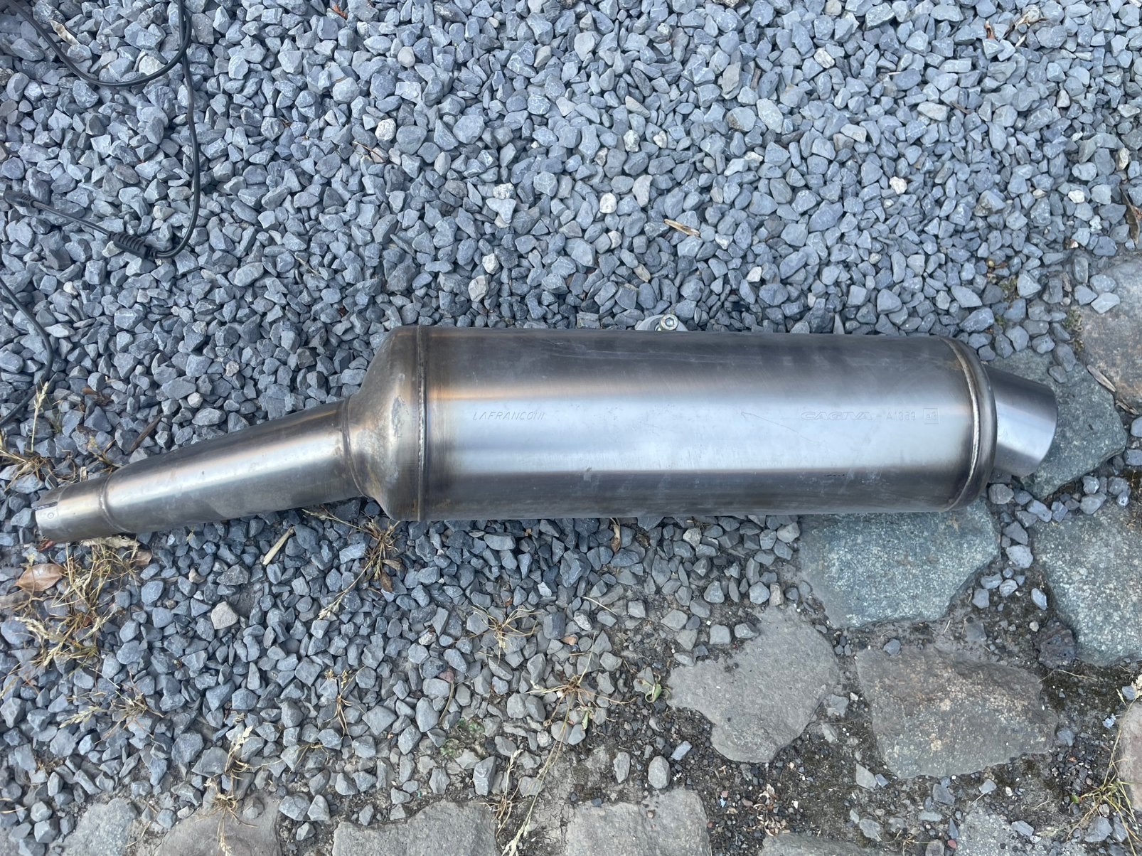 Originele Cagiva raptor 650 demper links, Ophalen of Verzenden