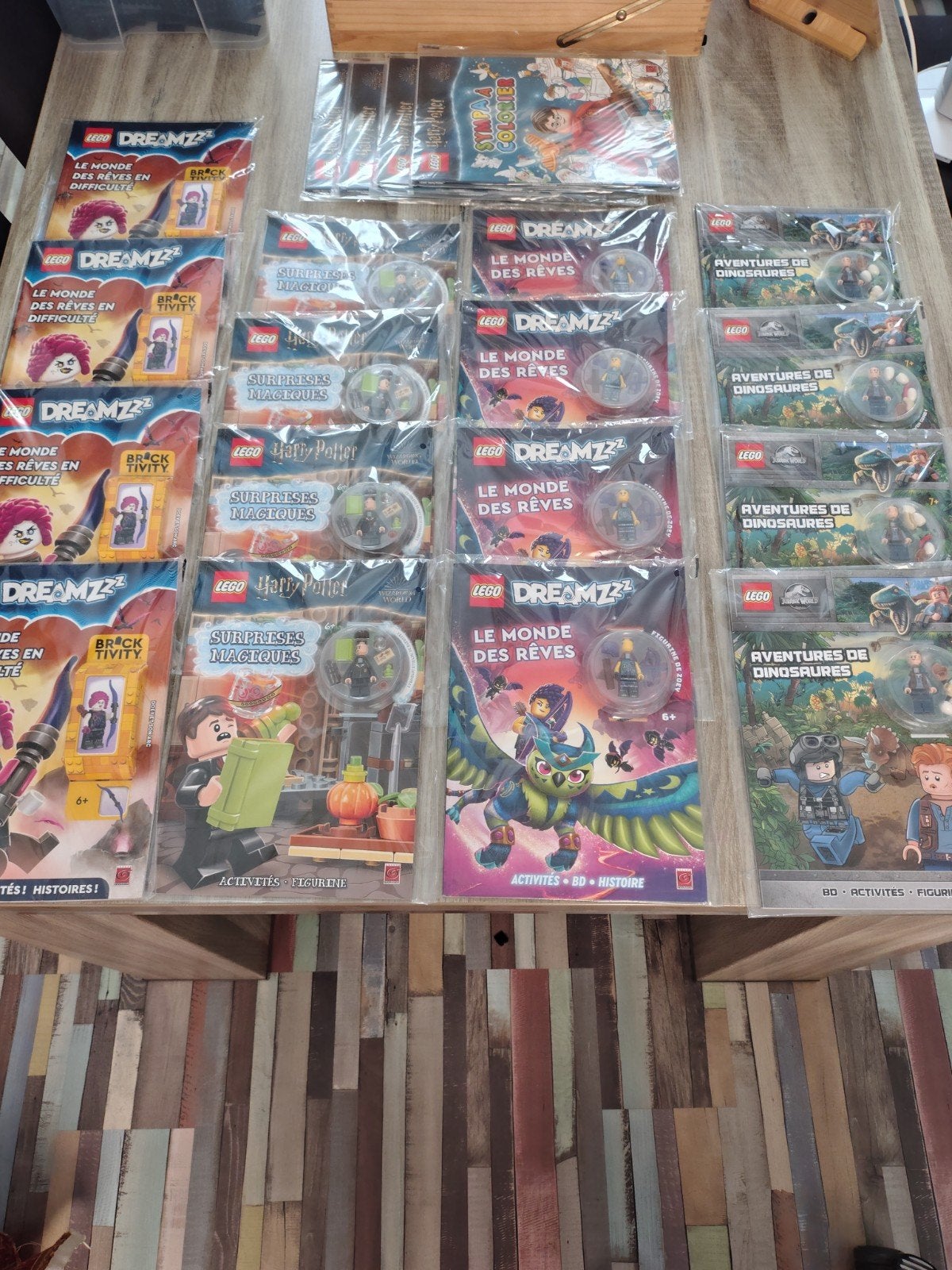 Lot Magazine Lego avec figurine, Ophalen of Verzenden, Lego, Harry Potter