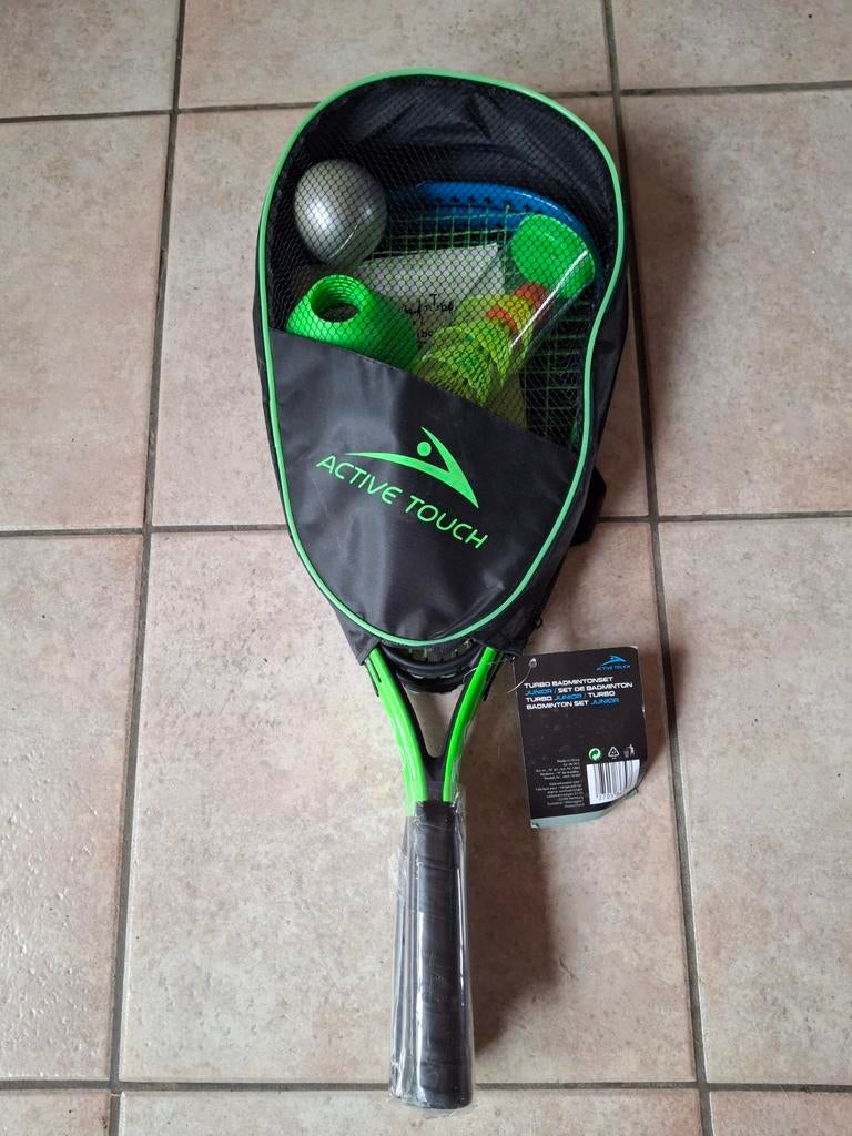 Badminton set met toebehoren, Sport en Fitness, Nieuw, L0, Racket, Ophalen