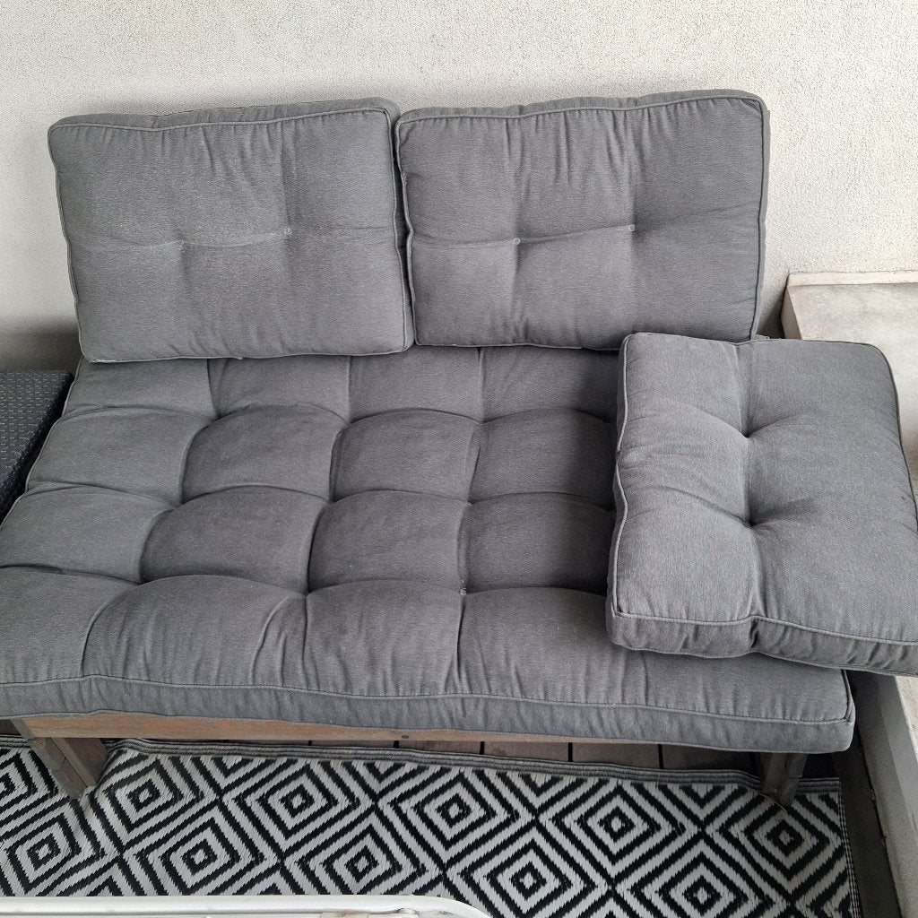 Zitbank, Ophalen, Gebruikt, Tweepersoons, 75 tot 100 cm