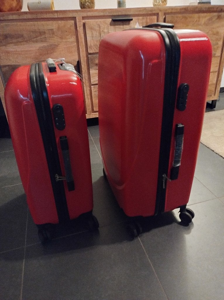 reiskoffer set van 2, Neuf, Plastique dur, Moins de 35 cm, Enlèvement