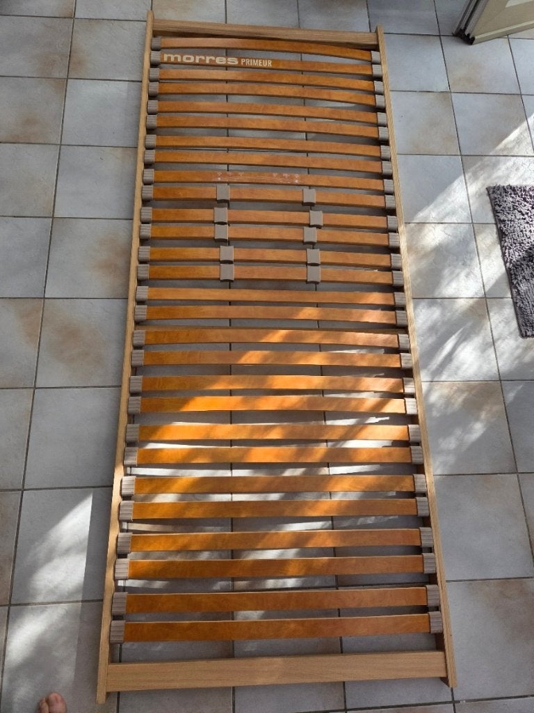 Lattenbodem 160x200 cm (2 x 80x200 cm), Ophalen, Gebruikt, Tweepersoons, Bedbodem