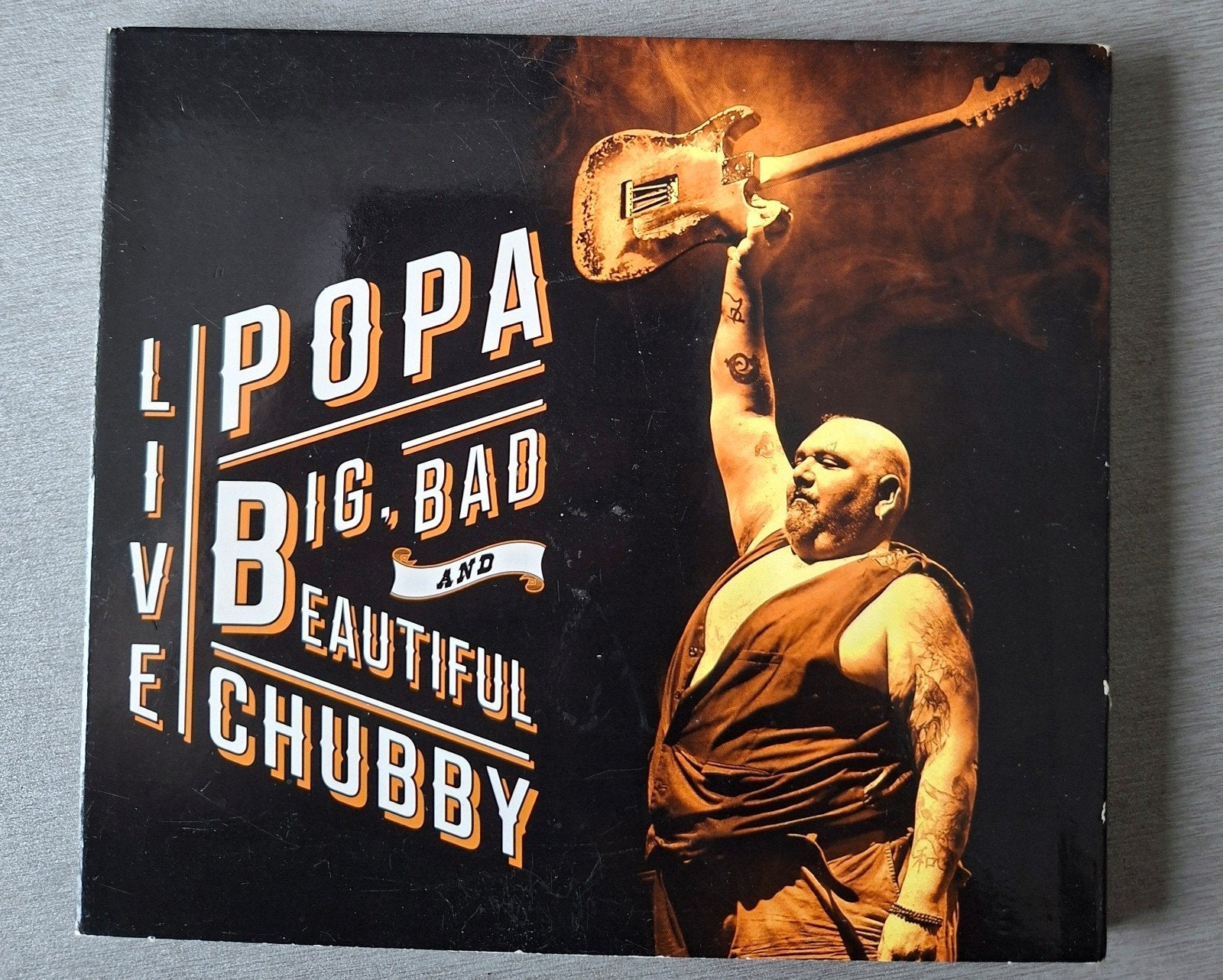 2cd. Popa Chubby. Big, Bad & Beautiful,  Live (Digipack)., Ophalen of Verzenden