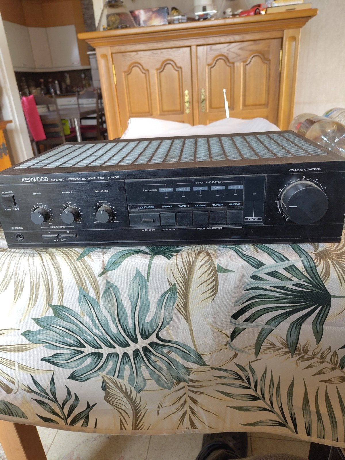 amplificateur Kenwood can 56, TV, Hi-fi & Vidéo, Autres marques, Enlèvement ou Envoi, Reconditionné, 60 à 120 watts