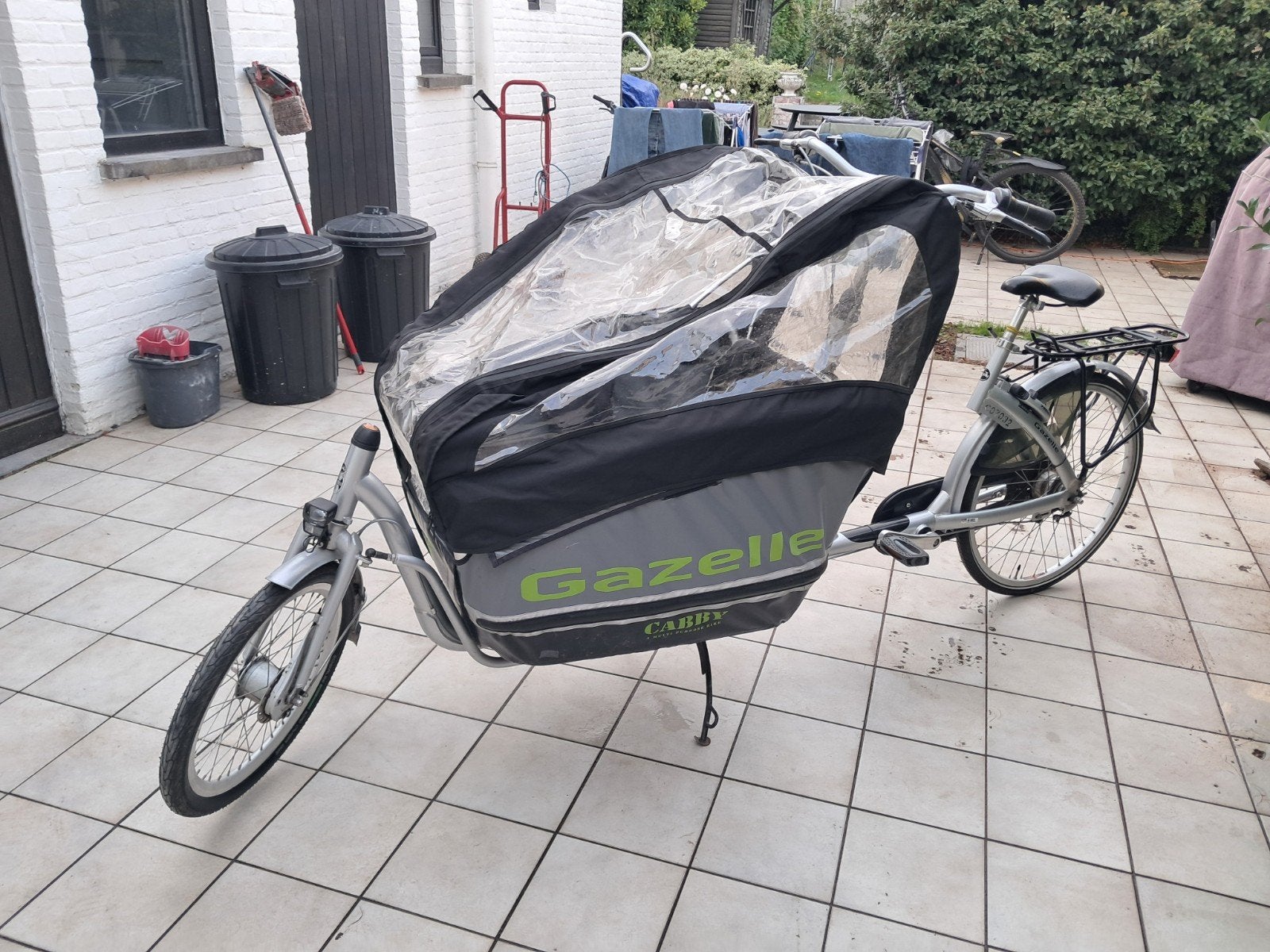 Niet elektrische bakfiets van het merk Gazelle, Fietsen en Brommers, Ophalen, Gazelle