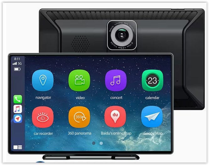 Écran Carplay Sans Fil pour Voiture - 22.86cm Hi-Fi Portabl, Enlèvement ou Envoi, Comme neuf