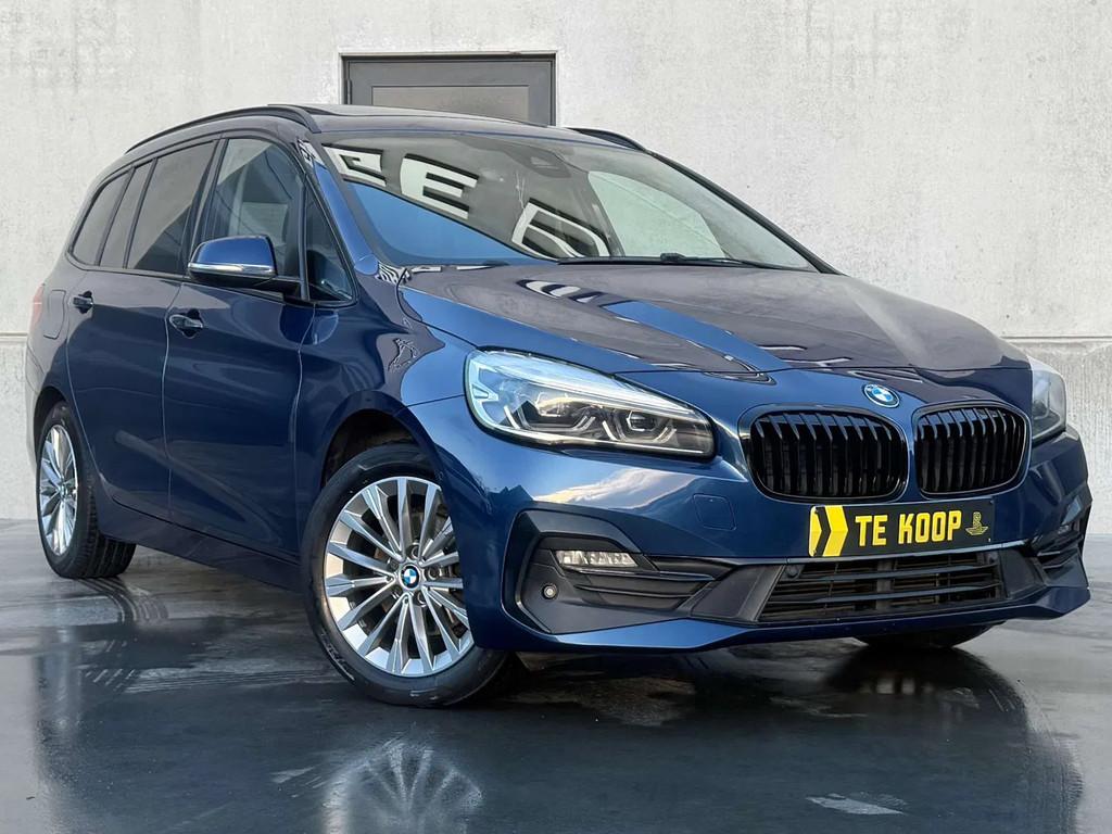 BMW 2 Serie 216 Panoramadak*Leder*Head-Up*Harman Kardon*Came, Auto's, BMW, Gebruikt, 2 Reeks, Blauw, Leder
