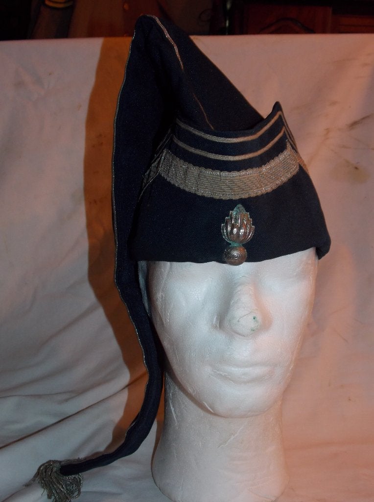 Franse bonnet de police, Verzamelen, Ophalen of Verzenden, Landmacht, Helm of Baret