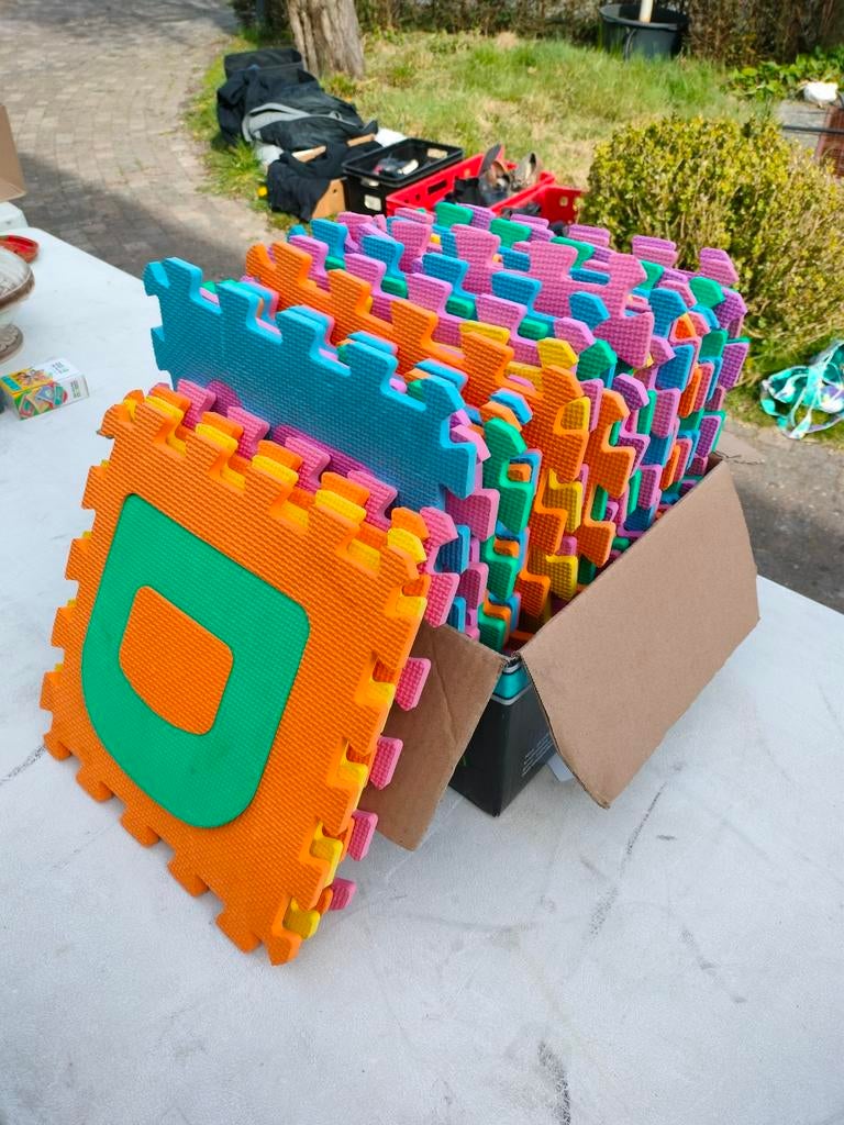 Puzzelmat 35 stuks, Ophalen