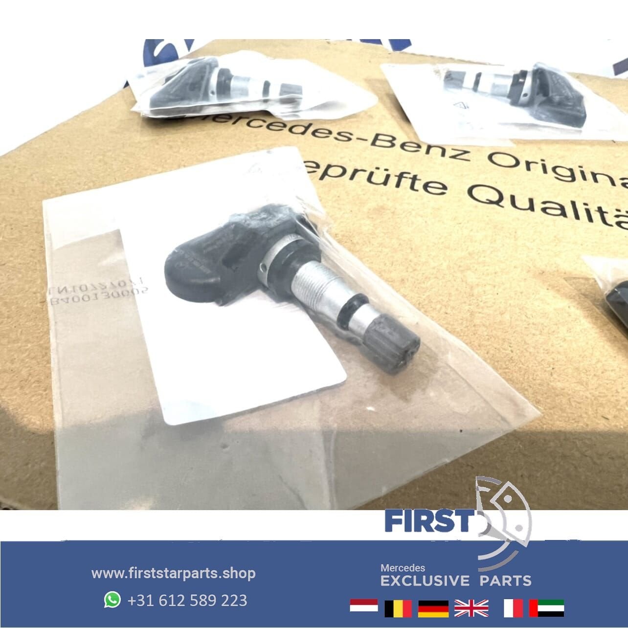 A0009054104 VENTIEL TPMS RDKS BANDENSPANNINGSSENSOR Mercedes, Utilisé, -, -, Enlèvement ou Envoi
