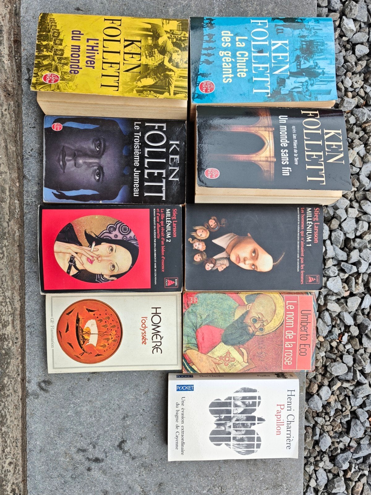 Romans livres de poches