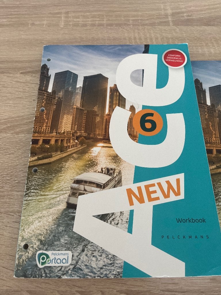 Ace 6 werkboek & tekstboek, Livres, Livres scolaires, Anglais, Comme neuf, Enlèvement, Secondaire