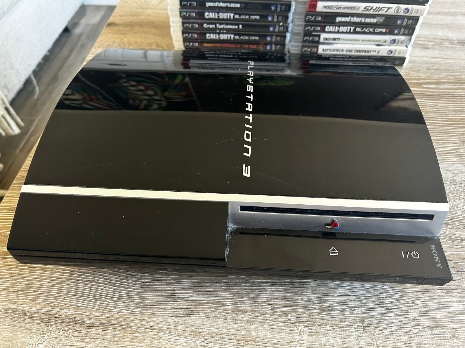 Playstation 3 met spelletjes, Consoles de jeu & Jeux vidéo, Consoles de jeu | Sony PlayStation 3, Avec 1 manette, Phat, Comme neuf
