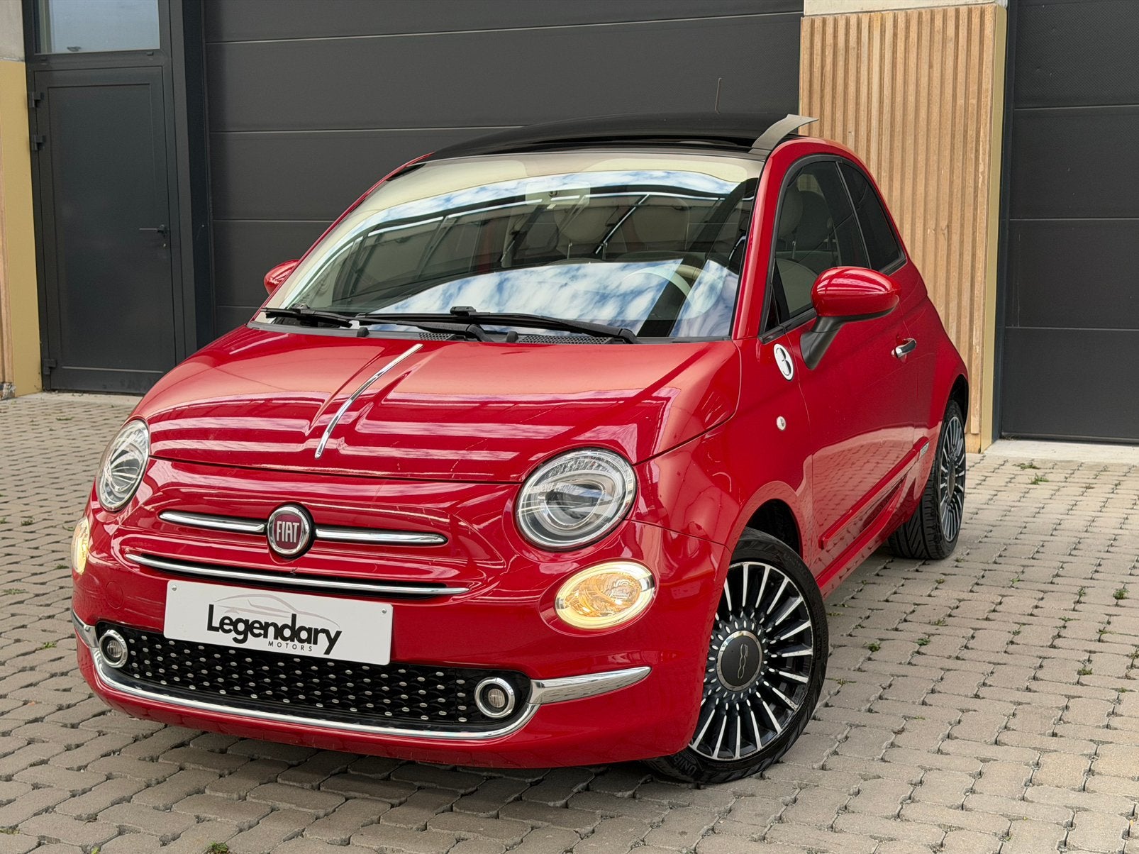 Fiat 500 500 1.2i Club Edizione / 2019 / BENZINE / GARANTIE, Autos, Rouge, Achat, Entreprise, Garantie prolongée