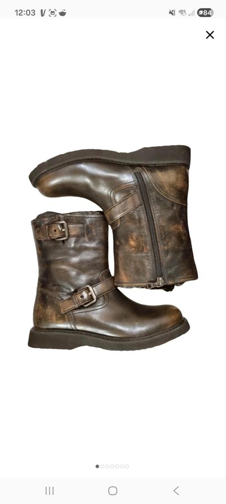 Prade linea rosa biker boots .new!!!!, Enlèvement