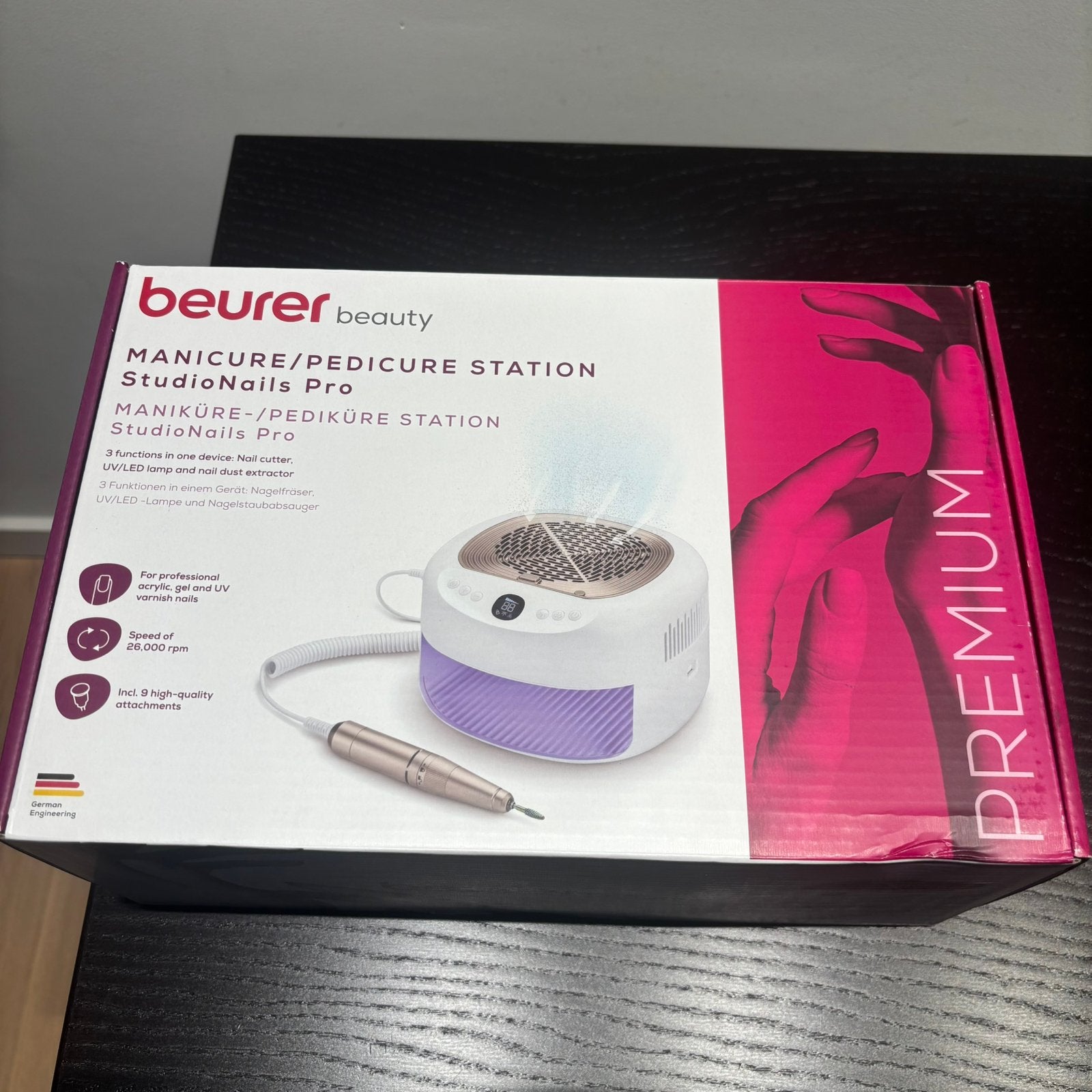 Beurer pedicure manicure studionails pro MP200 NEW, Ophalen of Verzenden, Nieuw, Hand- en Voetverzorging