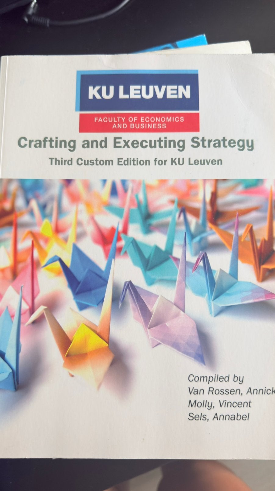 Ku Leuven crafting and executing strategy, Boeken, Ophalen of Verzenden, Zo goed als nieuw
