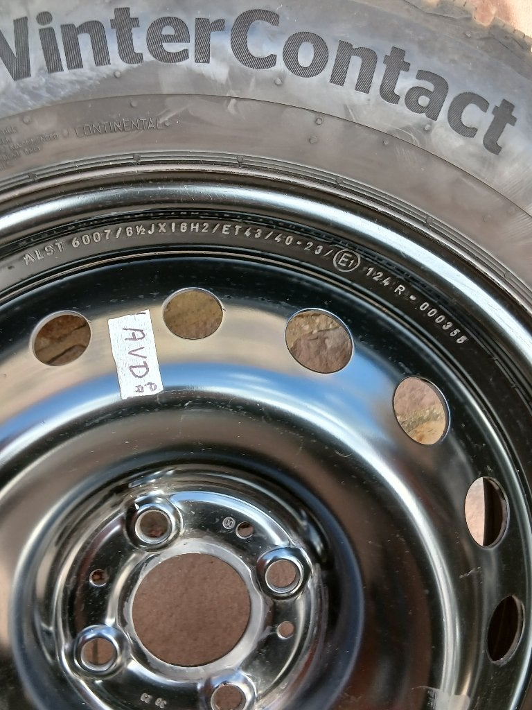 4 Continental WinterContact TS870 205/60/R16 96H, Auto-onderdelen, Ophalen, 16 inch, Nieuw, Band(en)