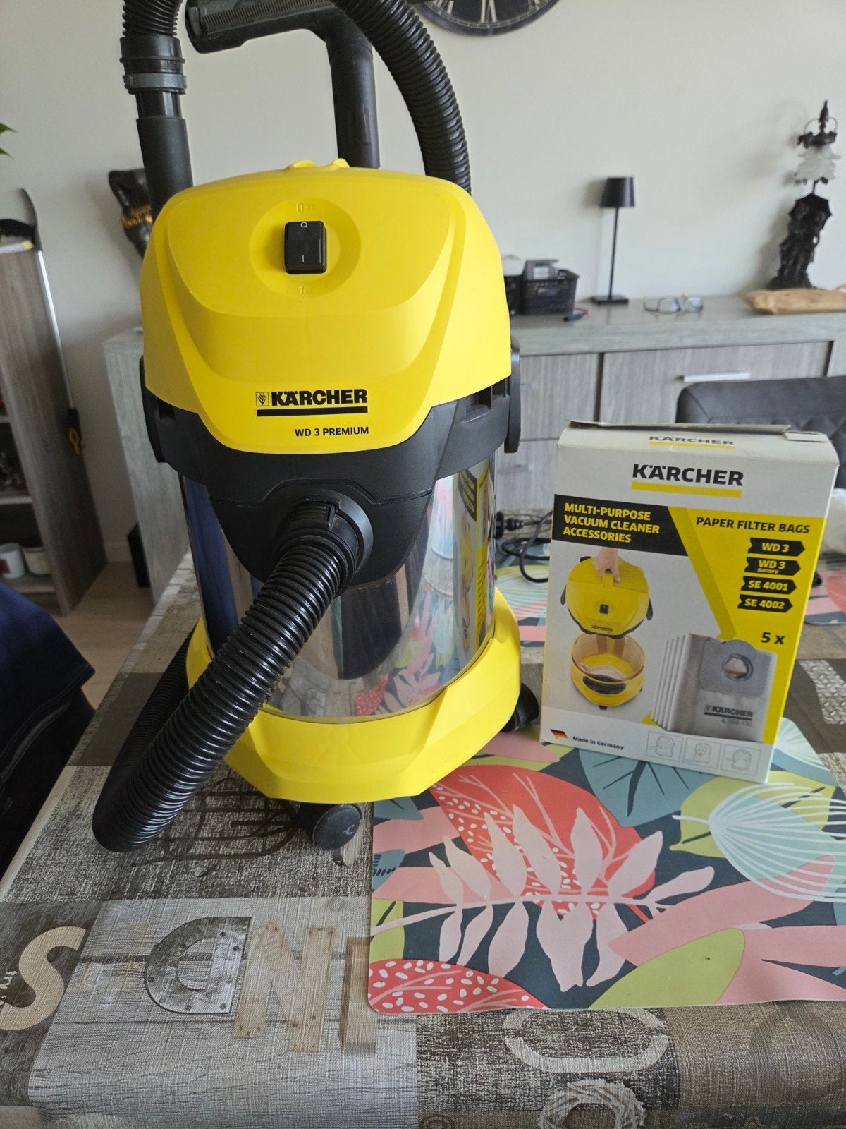 Karcher alleszuiger wd3 premium, Ophalen