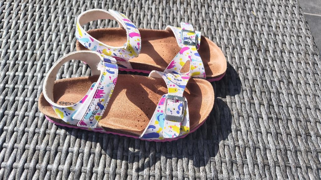 Sandalen geox, Wit, Sandalen of Muiltjes, Zo goed als nieuw, Ophalen