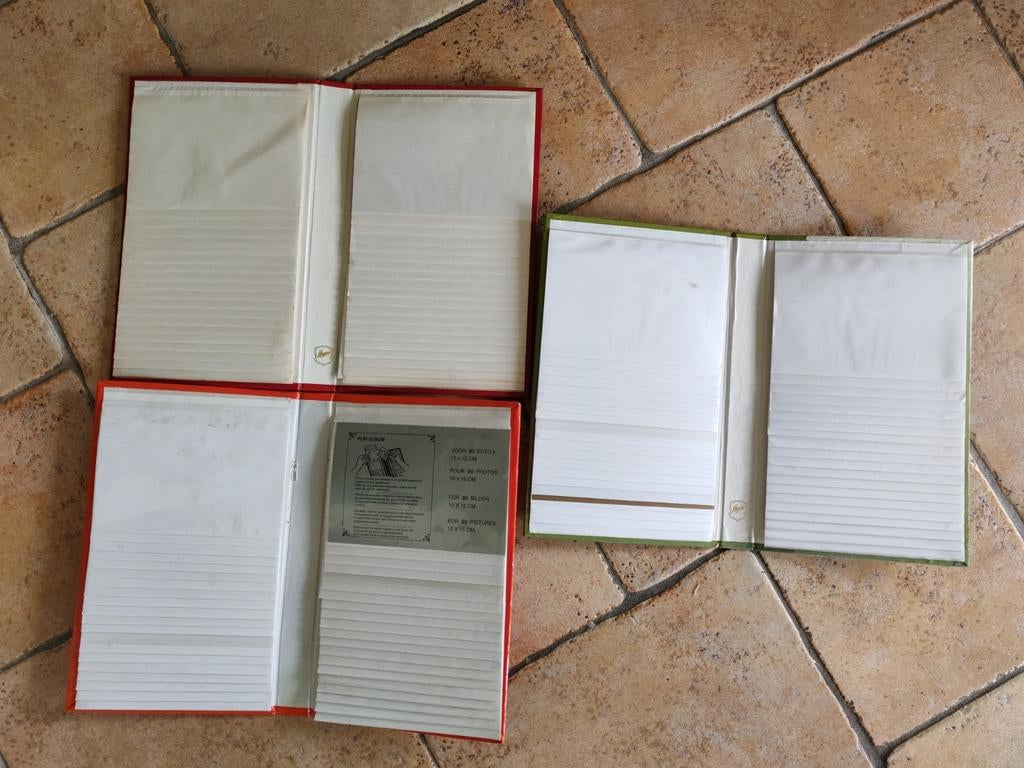 3 albums photo Henzo de 80 photos 27,3 x 16,7 cm