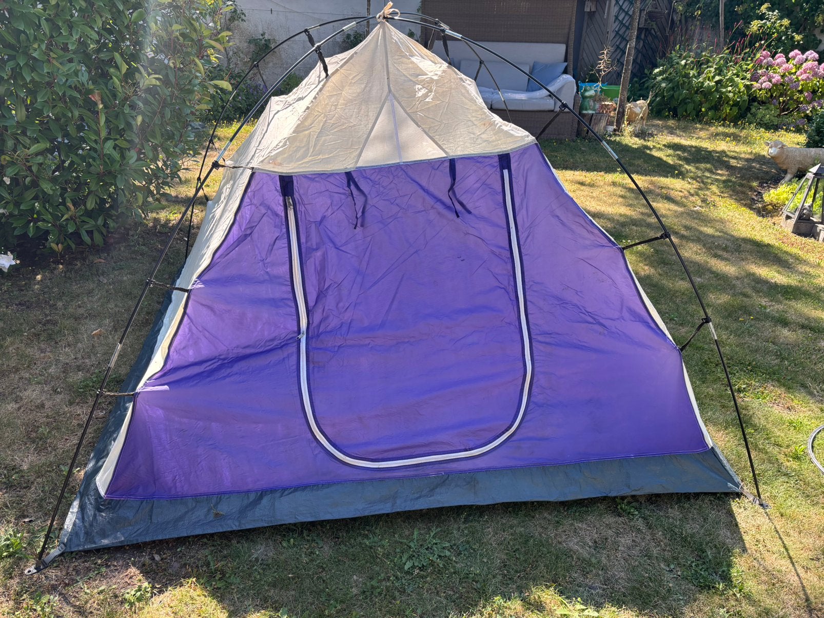 Tent - iglo tent - camping tent, Ophalen, Gebruikt, Tot en met 4