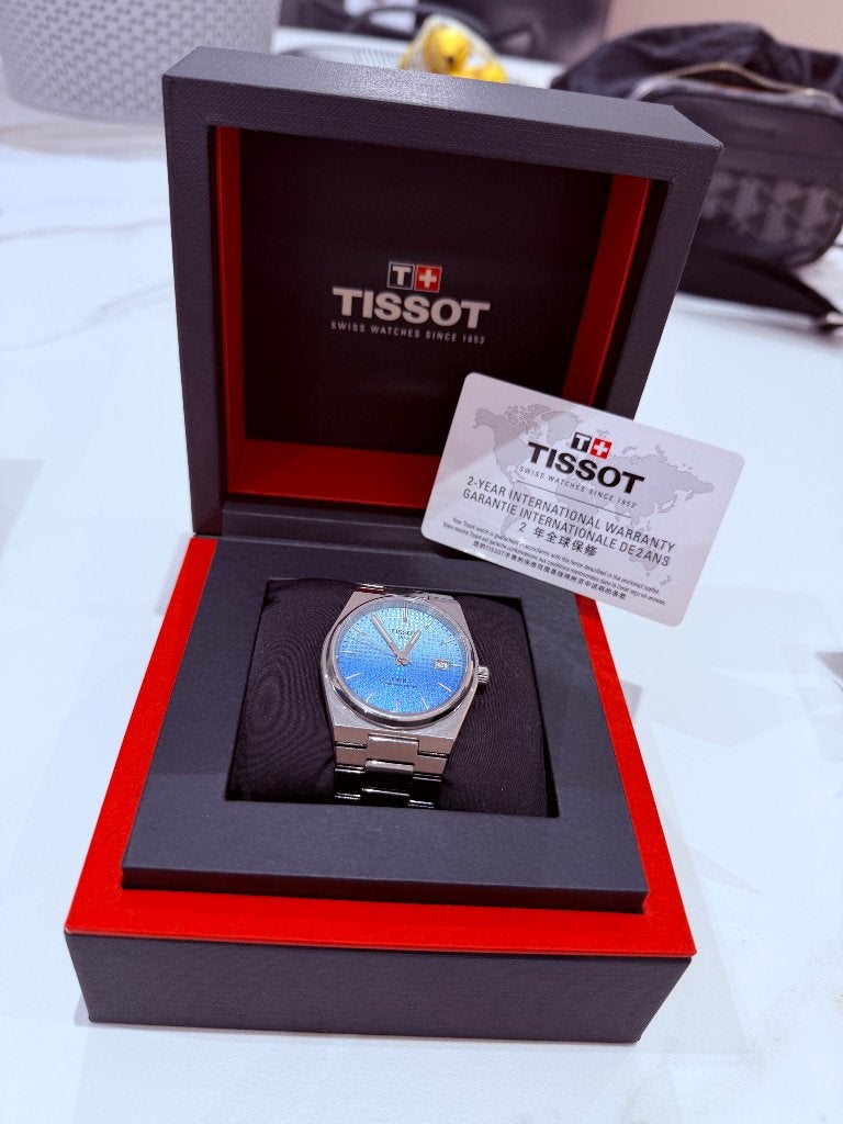 Tissot prx, Montre-bracelet, Autres marques, Enlèvement ou Envoi, Acier
