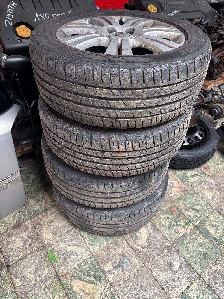 4 JANTES 16" OPEL ASTRA H/ZAFIRA B, Auto-onderdelen, Transmissie en Toebehoren, Opel, Gebruikt, Ophalen