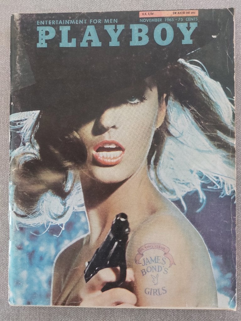 playboy  November 1965, Livres, Journaux & Revues, Enlèvement, Utilisé