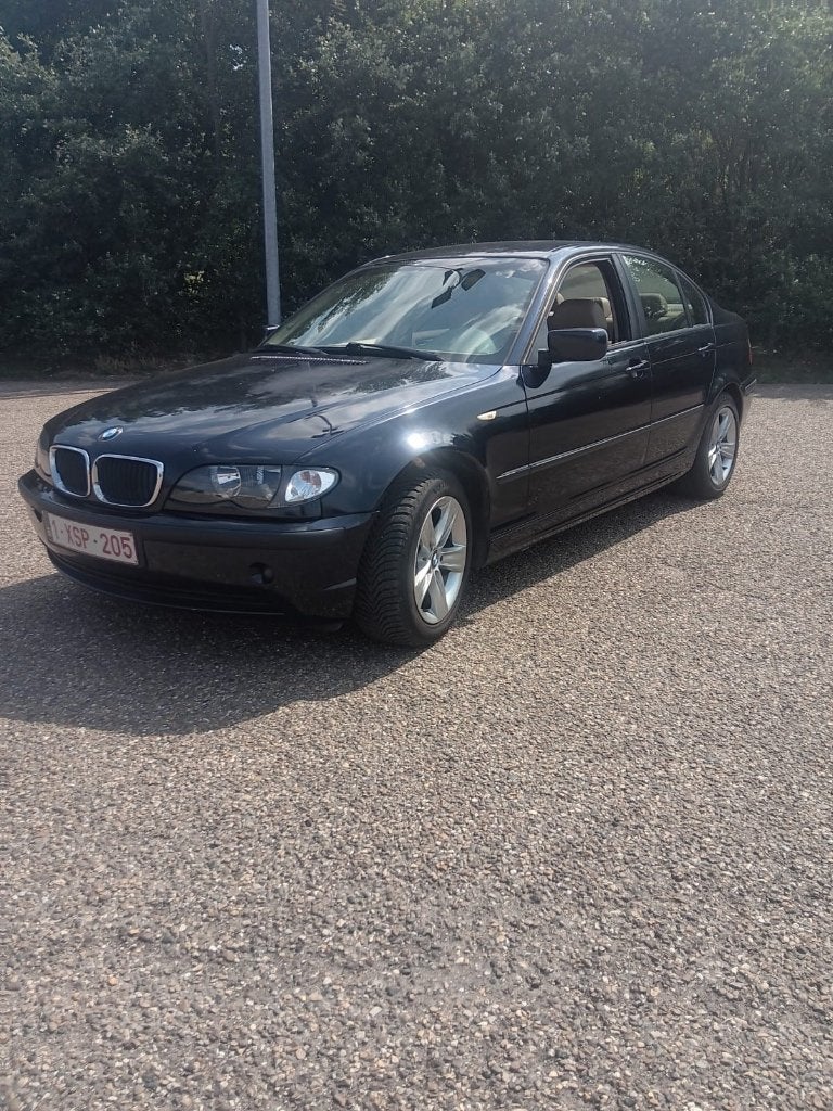 BMW 320 diesel, Auto's, BMW, Particulier, Diesel, 4 deurs, Automaat, Blauw, Beige, Leder, Ophalen