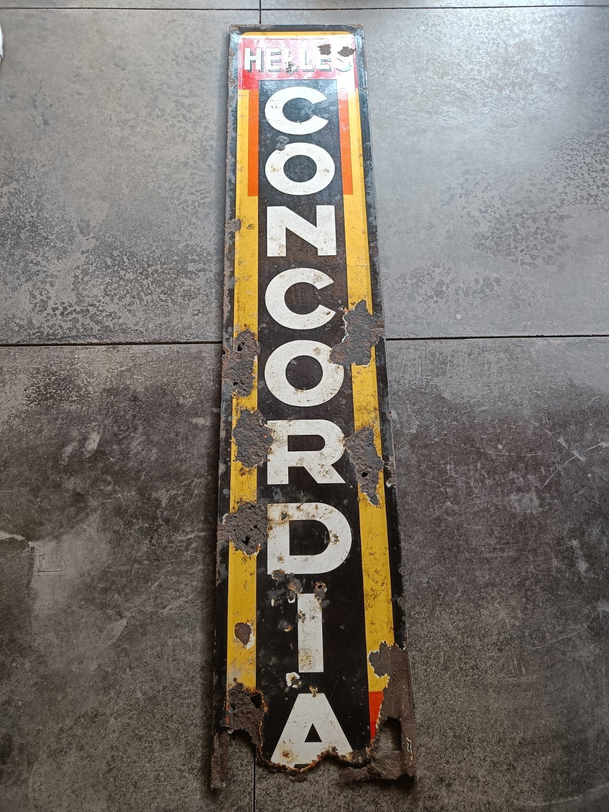 Concordia, Enlèvement
