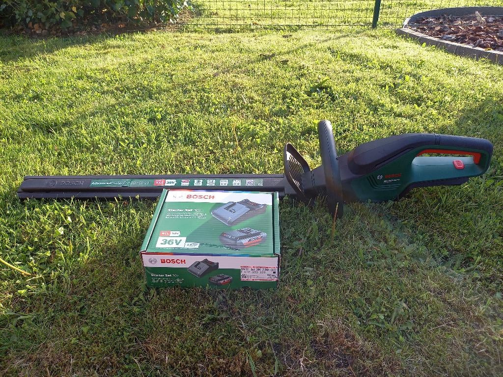 Taille-haie sans fil BOSCH 36V, Enlèvement, Comme neuf, Batterie, Bosch