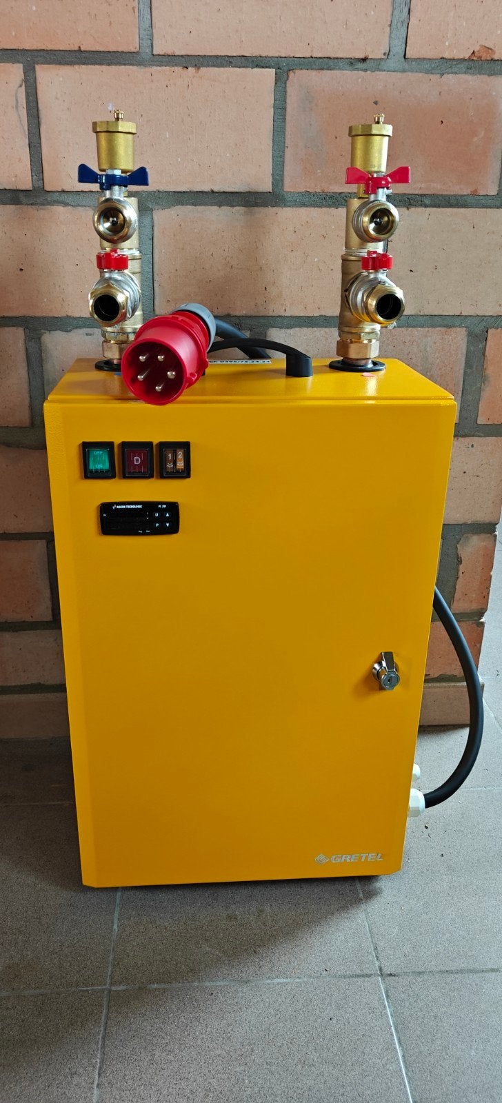 Mobiele ketel vloerverwarming - €20/dag, Ophalen