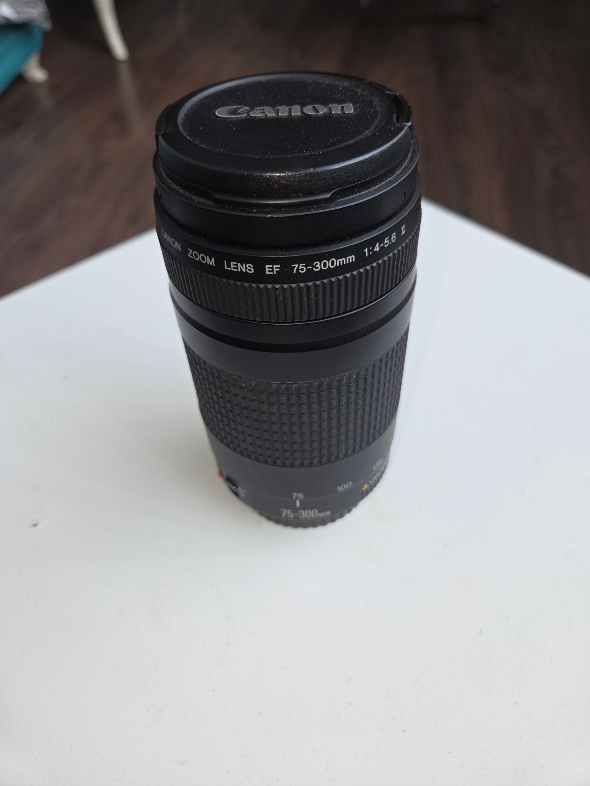 OBJECTIF CANON EF 75-300MM F/4-5.6 II - TRÈS BON ÉTAT, TV, Hi-fi & Vidéo, Enlèvement, Canon