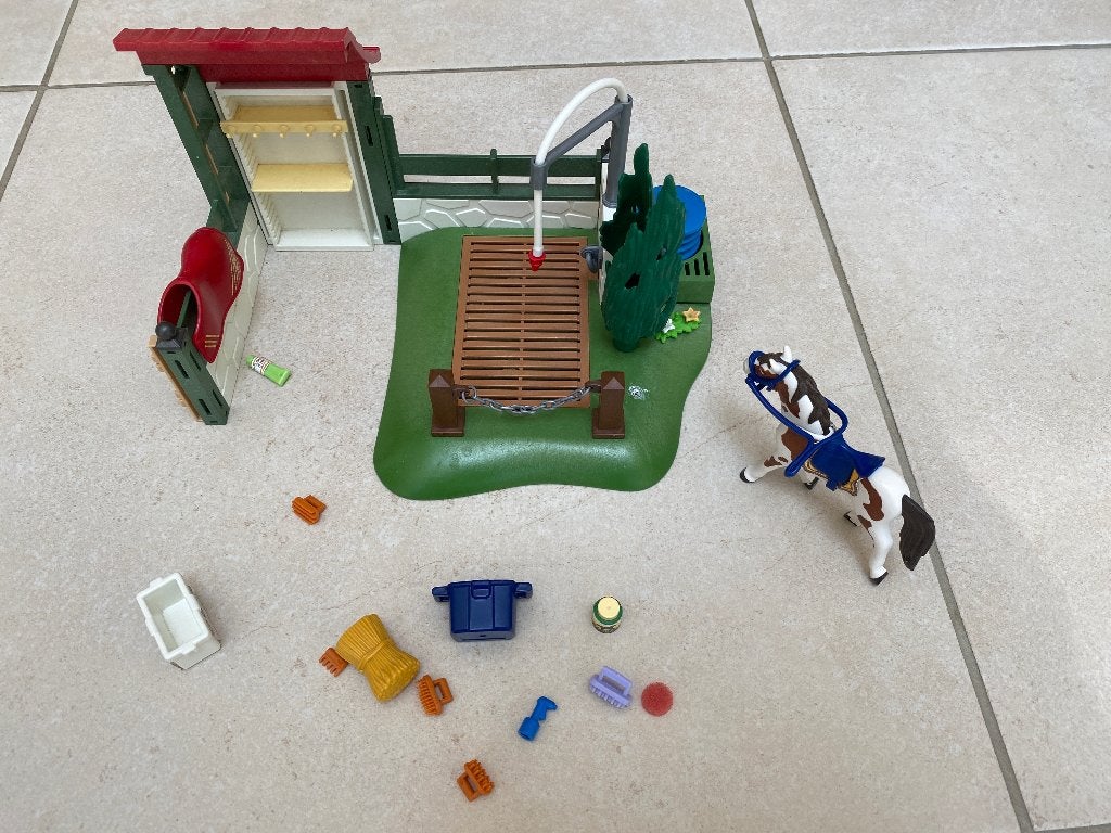 Playmobil écurie, Enlèvement ou Envoi, Utilisé, Pièces détachées, Autres types