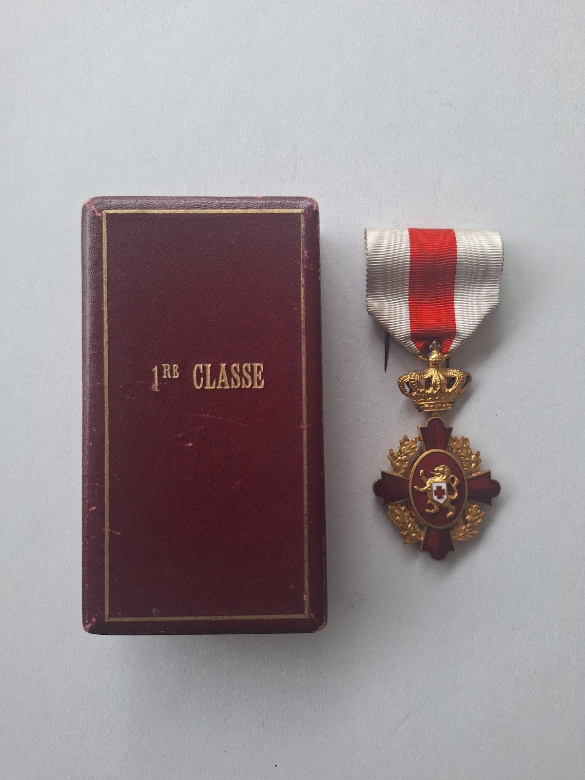 Médaille de 1re classe de la Croix-Rouge, Enlèvement ou Envoi