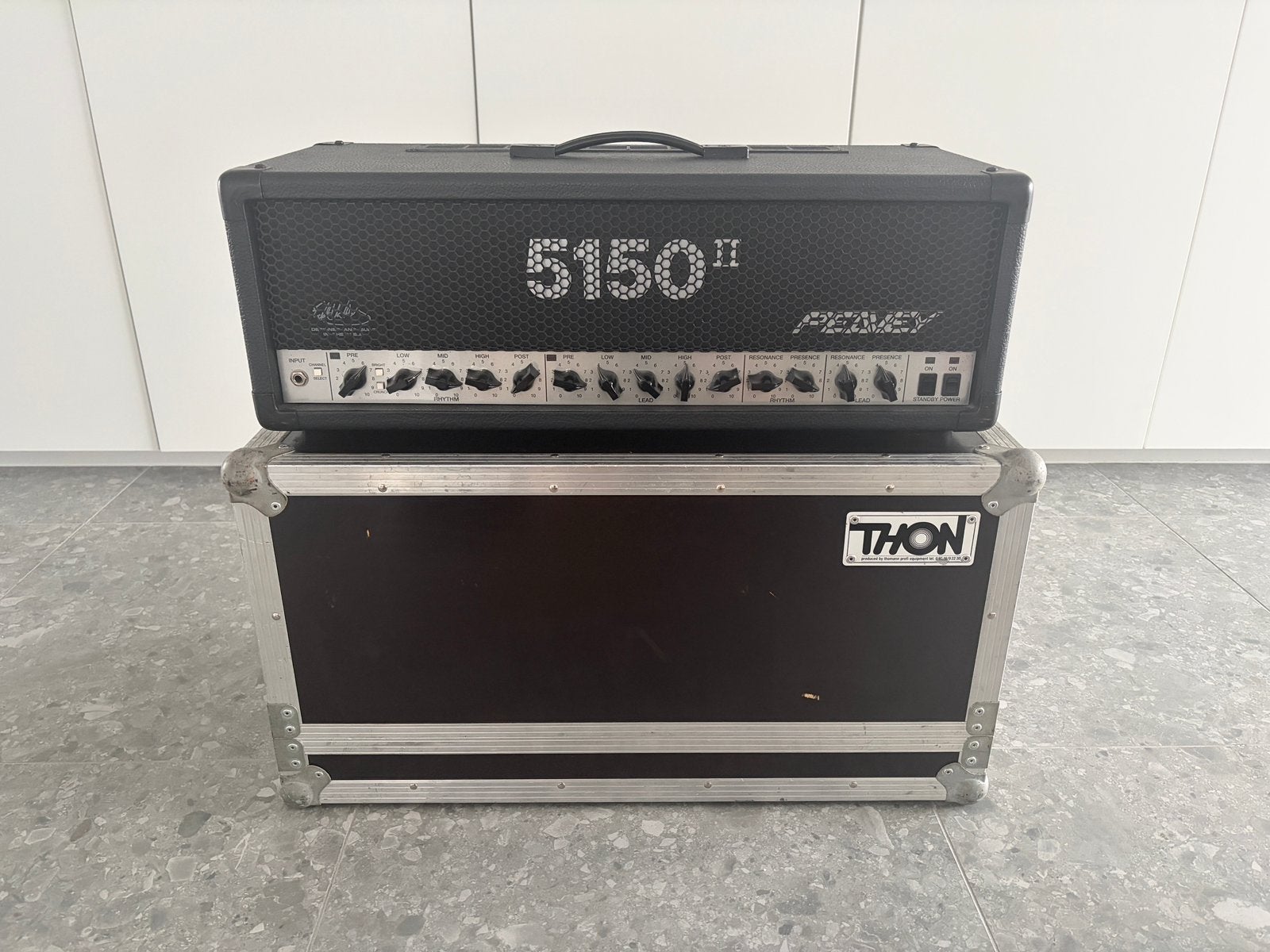 Peavey 5150 II met flightcase, Musique & Instruments, Amplis | Basse & Guitare, Enlèvement, Utilisé