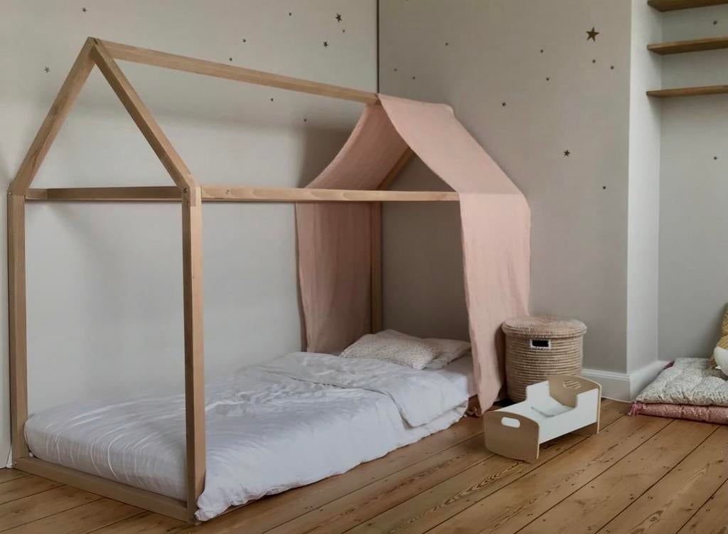 Lit cabane -50%, Enlèvement, Comme neuf, 180 cm ou plus, 85 à 100 cm